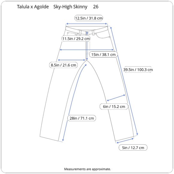 Agolde Women's Black Skinny Jeans - Picture 14 of 15